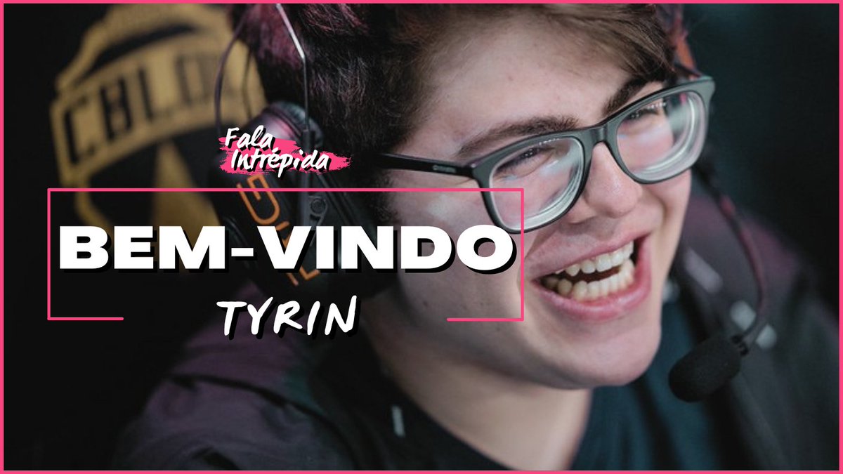 falaintrepida's tweet photo. E seguindo a tradição, seja muito bem-vindo a nação intrépida @tyrinlol 🚀🚀 vamo COM TUDO pra buscar esse hexa e o seu primeiro título!! https://t.co/2azhM0fOAd