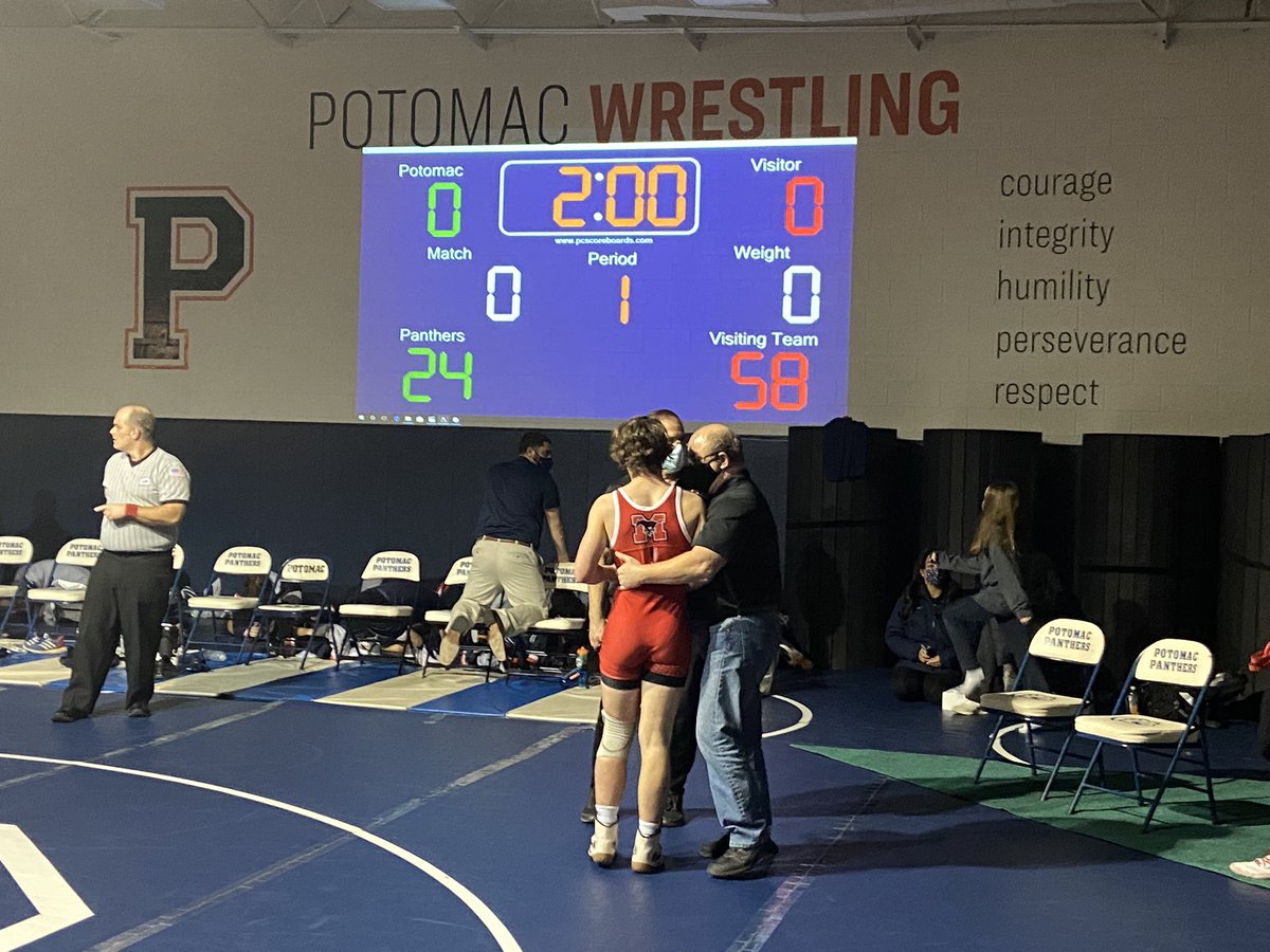 GMHSWrestling's tweet photo. Mustangs start strong with 1st dual : MHS 58 to Episcopal 24. #fccps #BetterTogether https://t.co/uTQvatDHJM
