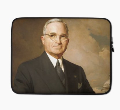 On the go? Working remotely? Want a cool laptop sleeve? This is the perfect treat-yourself gift: fuzzy on the inside, Truman on the outside. Available in 13” and 15” sizes. Check out the link in the bio to start your holiday shopping #TruMerch