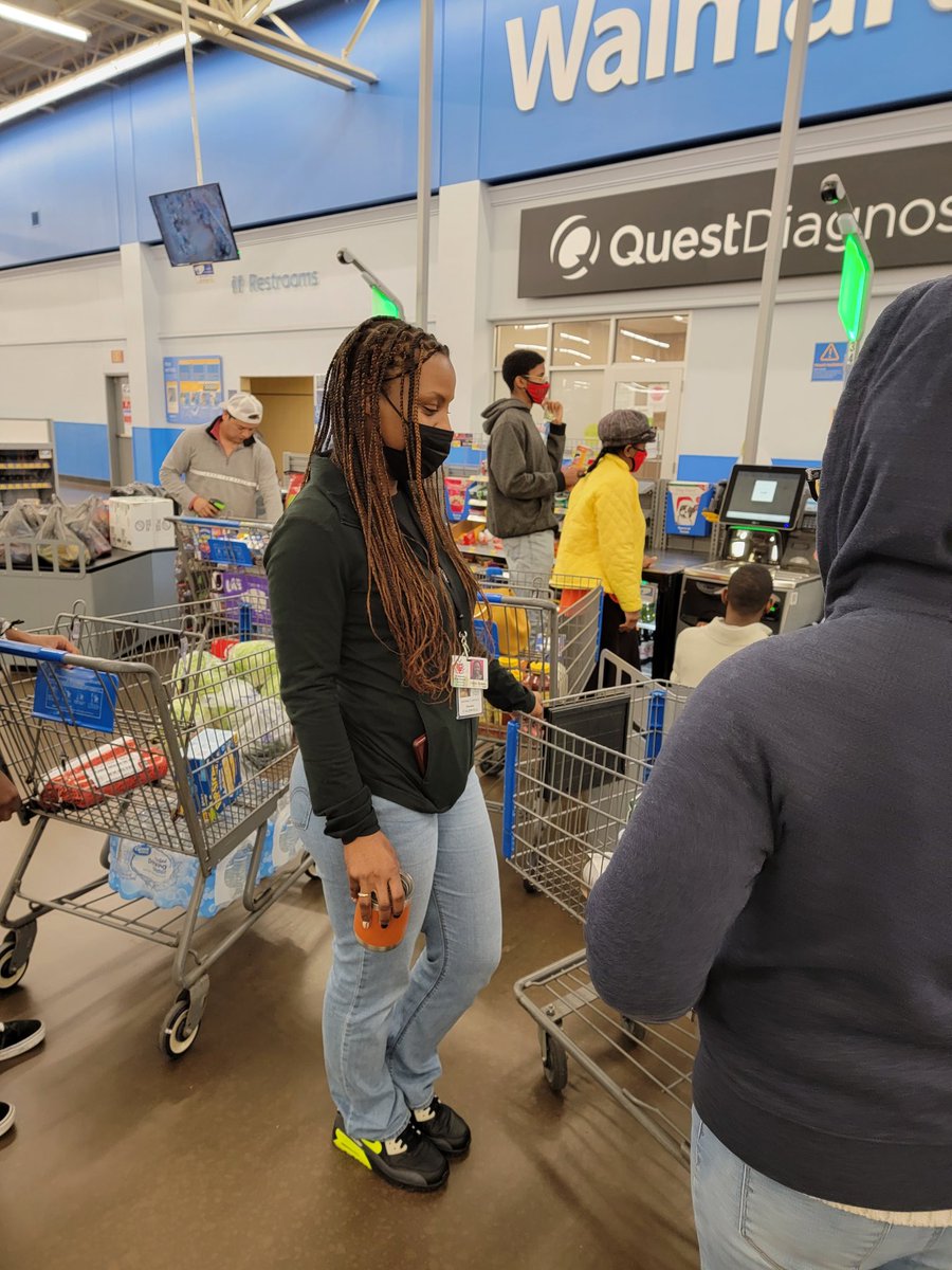 GoodwinRVHS's tweet photo. The best place to teach budgeting is at Walmart where you can go in for 1 item and leave with a $100 bill 😅.  They did great! Tomorrow they cook 🍝@Rich2Transition @WHS_Redhawks https://t.co/RiyaHlnBj5