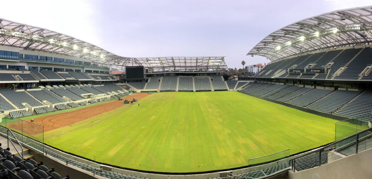 - Remove full field @ 1” in 8 hours
- Lazer grade
- 40 tons porous ceramic
- 4 tons organic amendments &amp; minerals 
- Full field sod install in 8 hours 

Incredible effort by the <a href="/WestCoastTurf/">West Coast Turf</a> project team supporting <a href="/knudson_gage/">Gage Knudson</a> &amp; his amazing staff 

#TeamWork #GreenSideUp