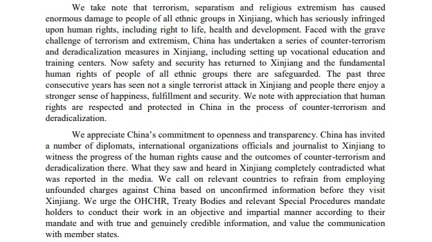 Dock_Currie's tweet photo. @JustinTrudeau Reminder that the allegations made by the US, Five-Eyes nations, the Heritage Foundation and weapons-company funded ASPI with respect to China and the Xinjiang region have been roundly and repeatedly rejected as false and political at the UN. #CDNPoli https://t.co/kyQtgEmdQo