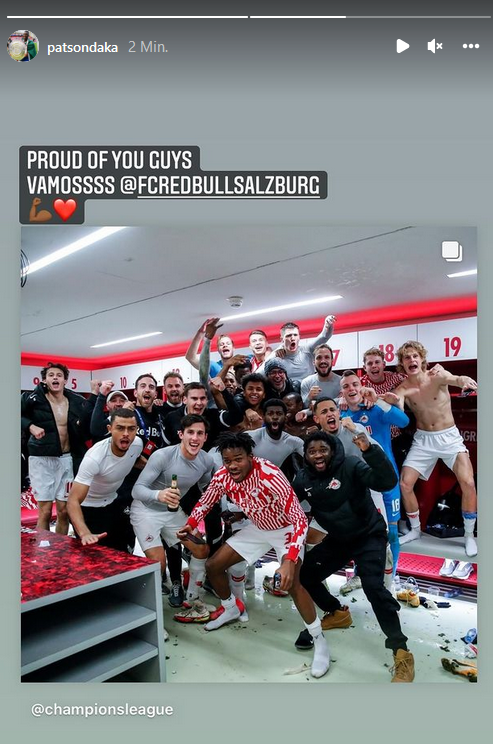 ChriboEn's tweet photo. Patson einer von uns ❤️ #SALSFC @PatsonDaka20 https://t.co/fCT2izyLfe