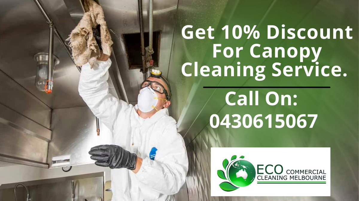 Best Offer for Canopy Cleaning 🎁
Get A 10% Discount For Canopy Cleaning Service in Melbourne. Limited Time Offer, Call us on 0430615067
Free Request a Quote : ecofriendlycleaning.com.au/contact-us
#canopycleaners #canopycleanersmelbourne #Commercialcanopycleaners