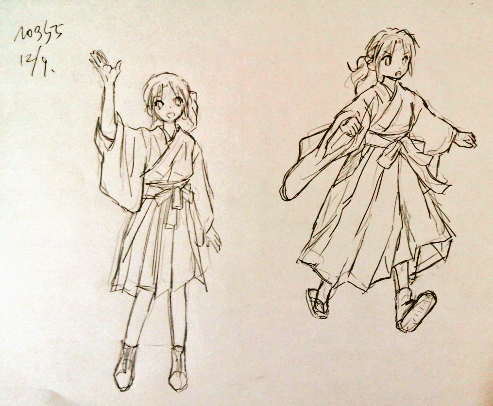 #一日一模写 355/365
あと10日で一年達成✨✨
1〜2枚目は下田スケッチ様イラスト 
