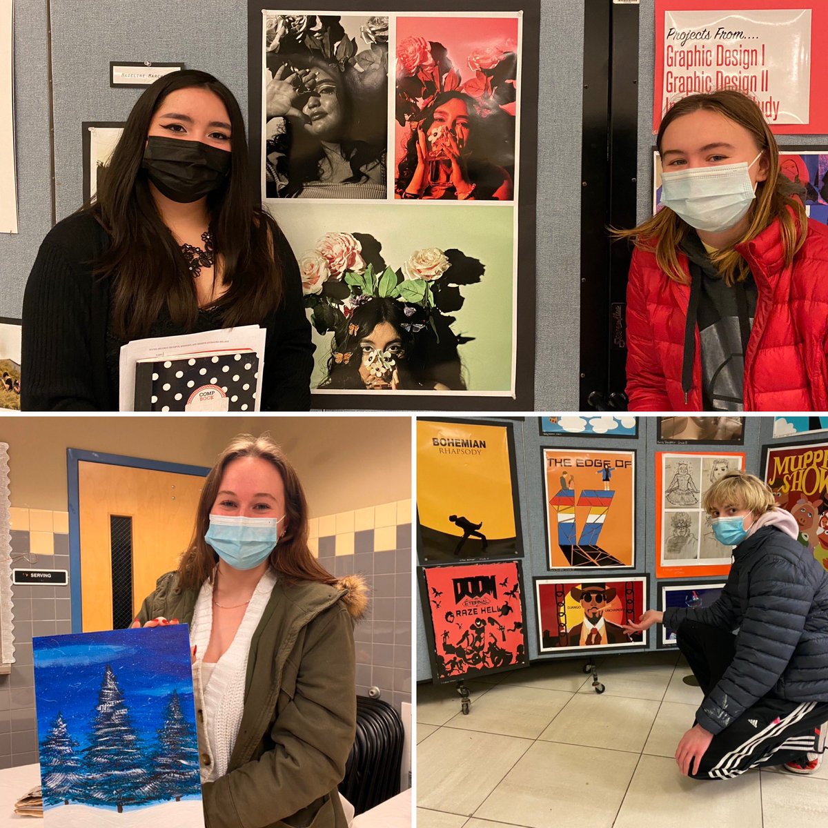 mrscring's tweet photo. 2021 Winter Concert &amp; Art Display. Congrats to all the performers and artists! https://t.co/WH8ZfFuDnF