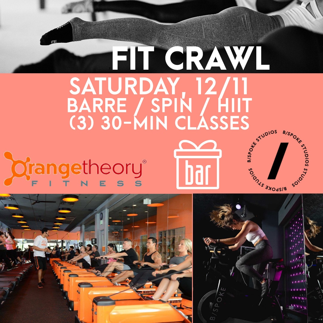 BarWellesley's tweet photo. More than a dozen @TownOfWellesley
Businesses bring back the FIT CRAWL on sat!
@bspokestudios
@orangetheory
Crush 3 challenging, different classes, fuel your body+support local at incredible treat-ful after party! Just in time-sweat before you stress.😉 register w/@bspokestudios https://t.co/M3bbmr1S2H