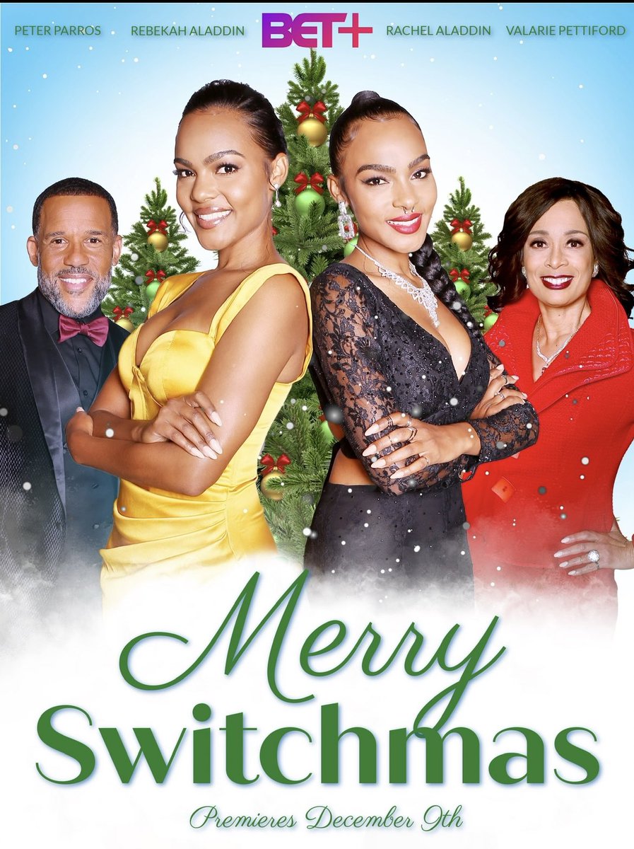 rachelaladdin's tweet photo. My first movie ya’ll😭
@betplus
#merryswitchmas
#holidaymovies #twins https://t.co/18dvrd3yaJ