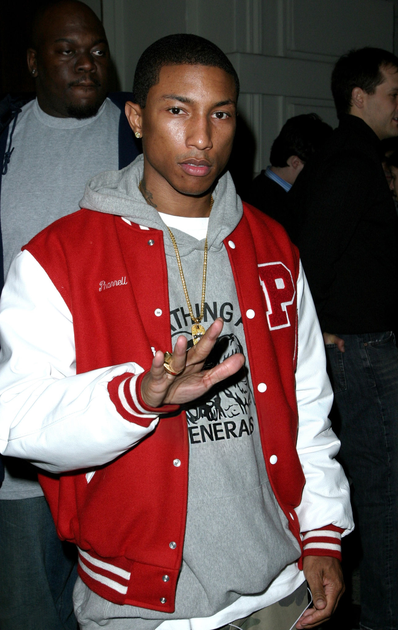 Pharrell includes Princess Anne High School letterman jacket in his debut Louis  Vuitton collection