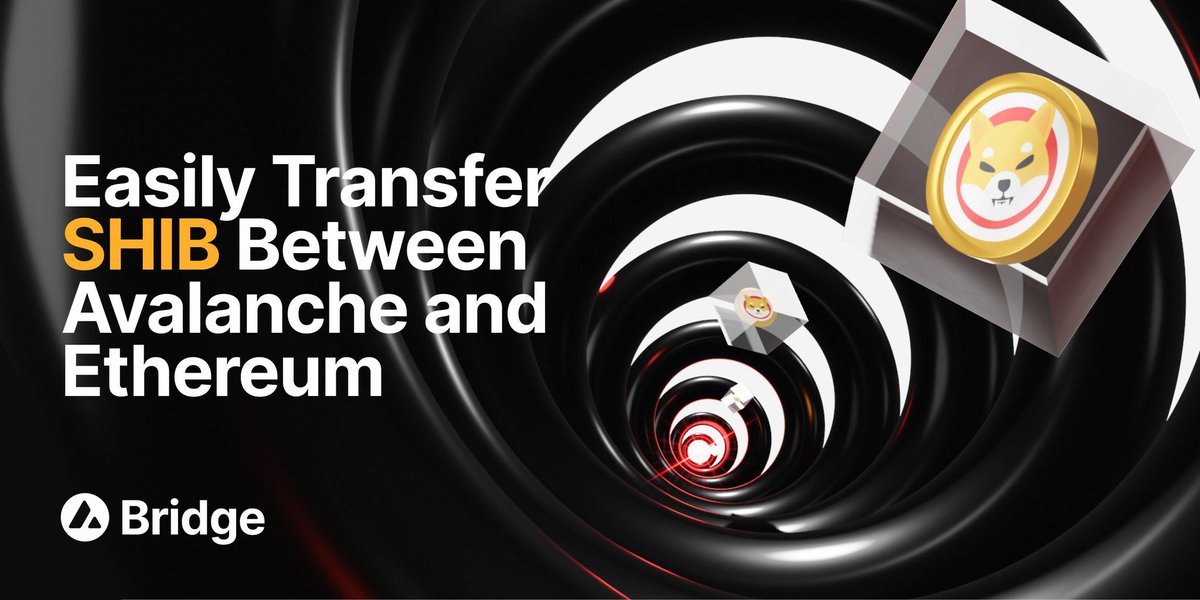 🔗 @Avalancheavax Bridge (AB) is adding new tokens that can be transferred between Avalanche and Ethereum.

🔽DETAILS:
Bridge.avax.network

#ERC20NEWS