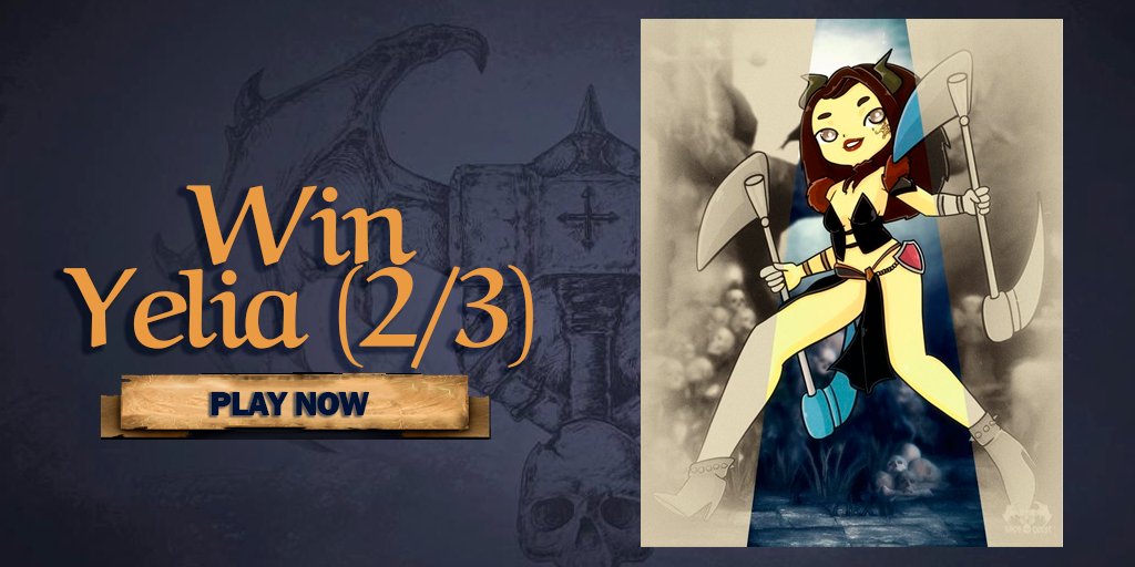 RadaQuestTCG's tweet photo. Shards #Giveaway every 24 hours until December 10th!

👉Win Yelia (2/3) (Get the 3 pieces of this #NFT and try your luck on merge).

1) Follow @RadaQuestTCG
2) Like, RT &amp; tag 2 friends
3) Comment WAX address
ends 24h

🔥GET YOUR PACKS PLAY NOW👇
https://t.co/YYEg8nVyJd https://t.co/C2B4HmwPNm