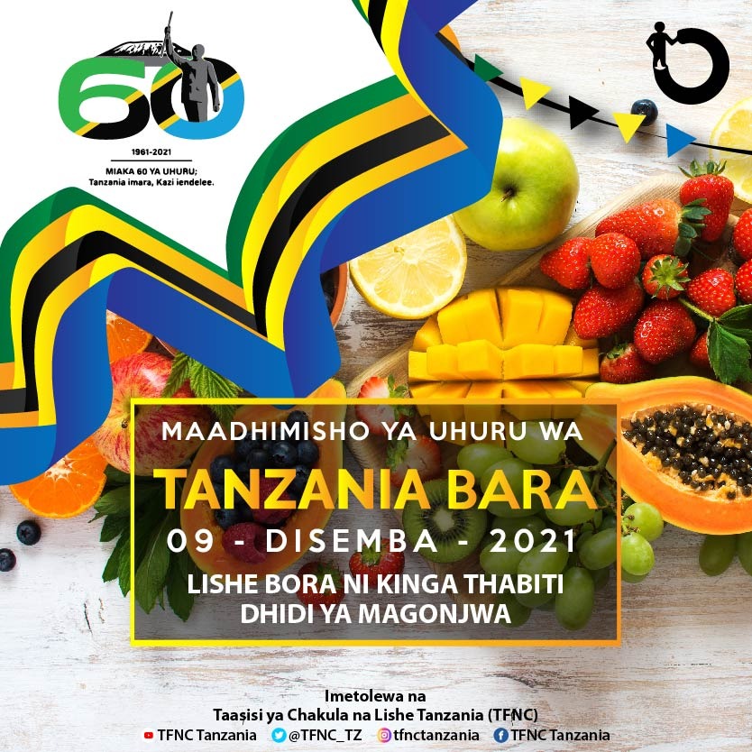 TFNC_TZ's tweet photo. Hero ya miaka 60 ya uhuru wa Tanzania bara. https://t.co/g1wJBkHwwY