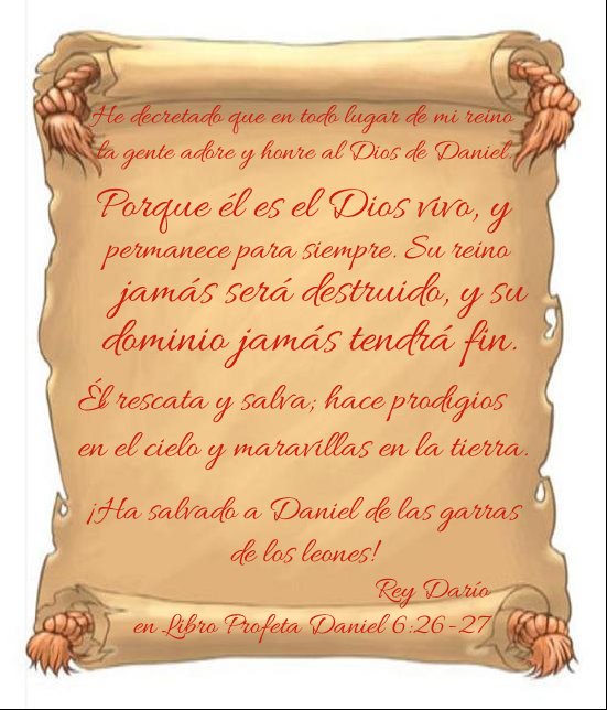 OyM_dtD's tweet photo. 📥
📥
📥
Más tarde el rey Darío firmó este decreto:
📜«A todos los pueblos, naciones y lenguas
de este mundo:
»¡Paz y prosperidad para todos!
✍️Rey Dario
#EscritoEstá
📖#ProfetaDaniel 6:25-27 https://t.co/FRhFgxhoQV