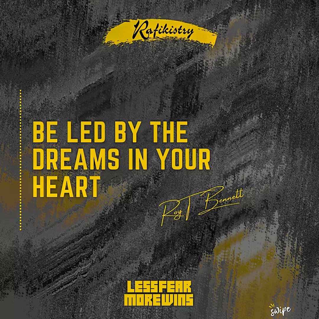 Rafikistry's tweet photo. // Fear Is A Liar And Of All Liars In The World, One Of The Worst Is Our Own Fear!! 

Look Fear In The Eye And Tell It 'Shugulika Na Ya Kwako' 😉

#LessFear 😱 #MoreWins 🏆 

#RafikistryTLC #DoMore #BeMore 

#EngageEquipEnvision | #ReachTeachUnleash https://t.co/EYypMTetgD