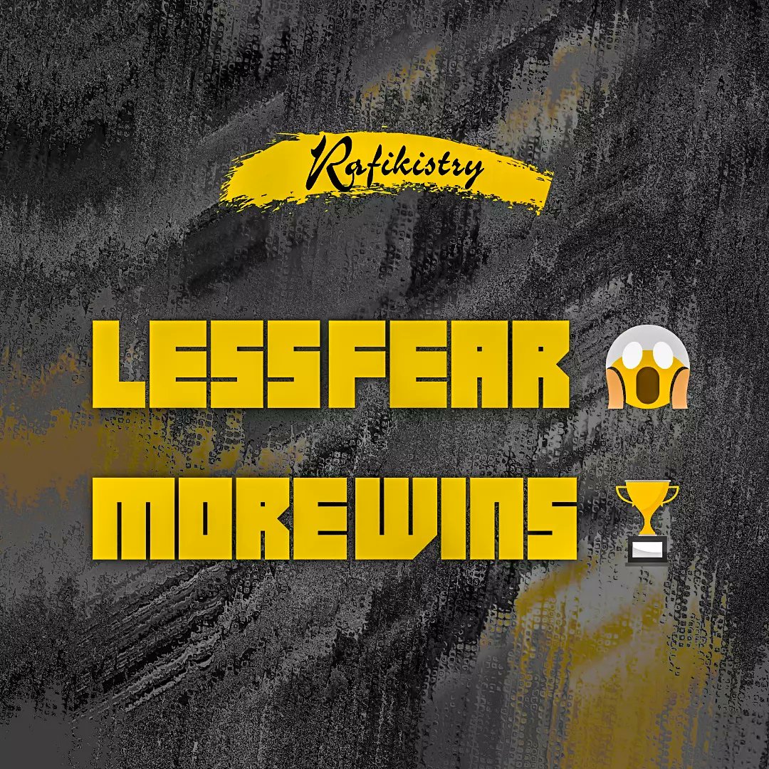 Rafikistry's tweet photo. // Fear Is A Liar And Of All Liars In The World, One Of The Worst Is Our Own Fear!! 

Look Fear In The Eye And Tell It 'Shugulika Na Ya Kwako' 😉

#LessFear 😱 #MoreWins 🏆 

#RafikistryTLC #DoMore #BeMore 

#EngageEquipEnvision | #ReachTeachUnleash https://t.co/EYypMTetgD