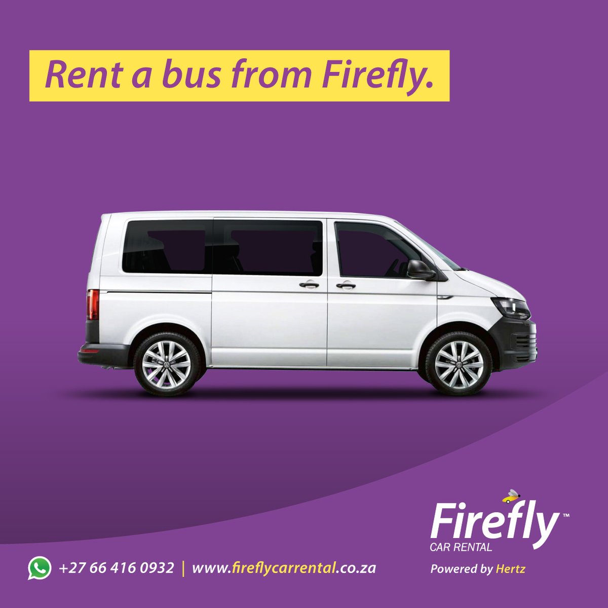 Travelling with a group of friends or your family?

We’ve got vehicles big enough to ensure that you and your entourage can travel in complete comfort!

Learn more: fireflycarrental.co.za.

#Firefly #CarRental #Travel #GoThere #Journey #Adventure