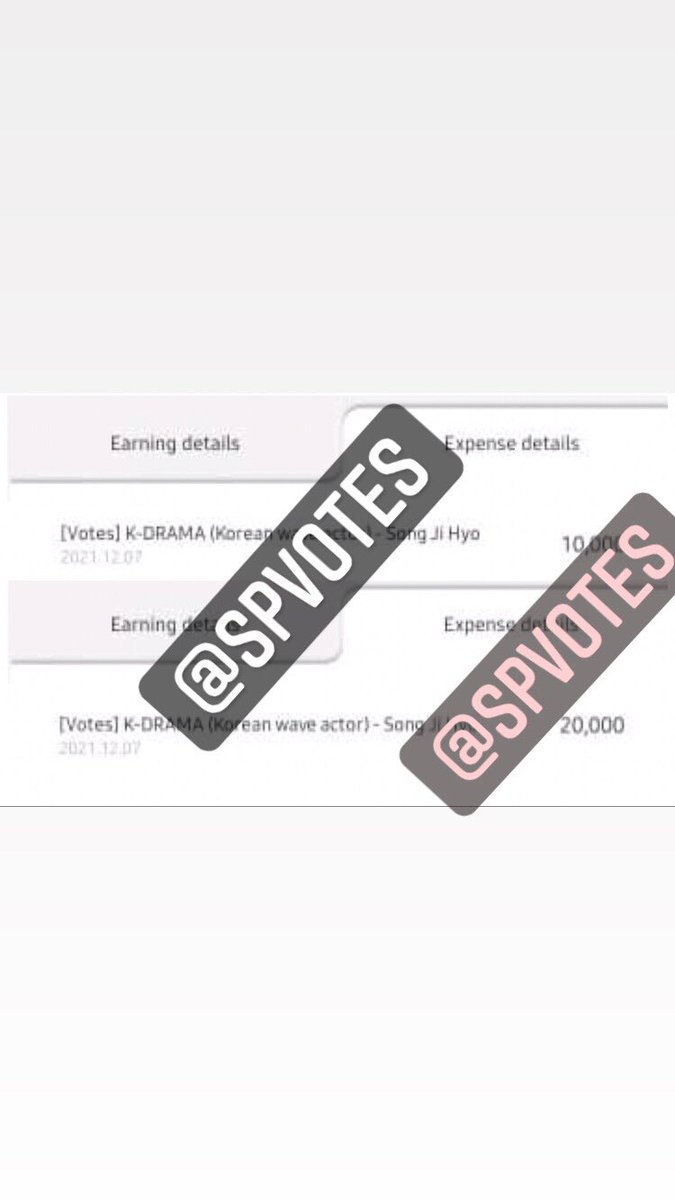 SPVotes's tweet photo. Thank you @Bellaaadonnaaa for purchasing 30,000 hearts voted for #SongJiHyo last Dacember 7 rebate day!πβ¨π₯³
Continue supporting your favorite celebs in the ongoing competitions in Th3kk1ng's K1ng of K1ngs and December votings! π€΄π»πΈπ»π³
#SPVotes https://t.co/amkp66vQK6