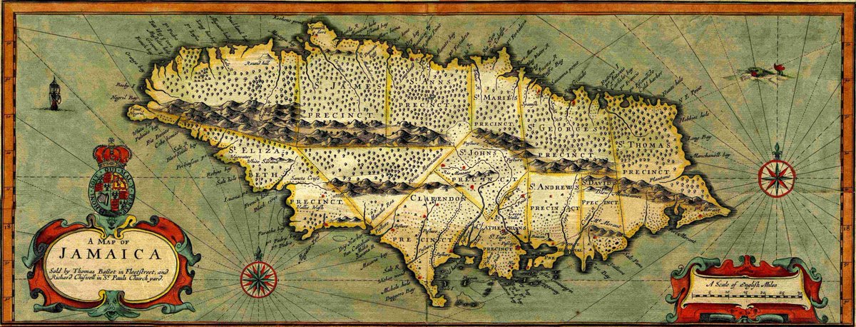 AndrewGloe's tweet photo. 1676 map of #Jamaica - by #JohnSpeed
https://t.co/ymm7sQ56Cc
#oldmaps #maps https://t.co/2xk3xPPuw9