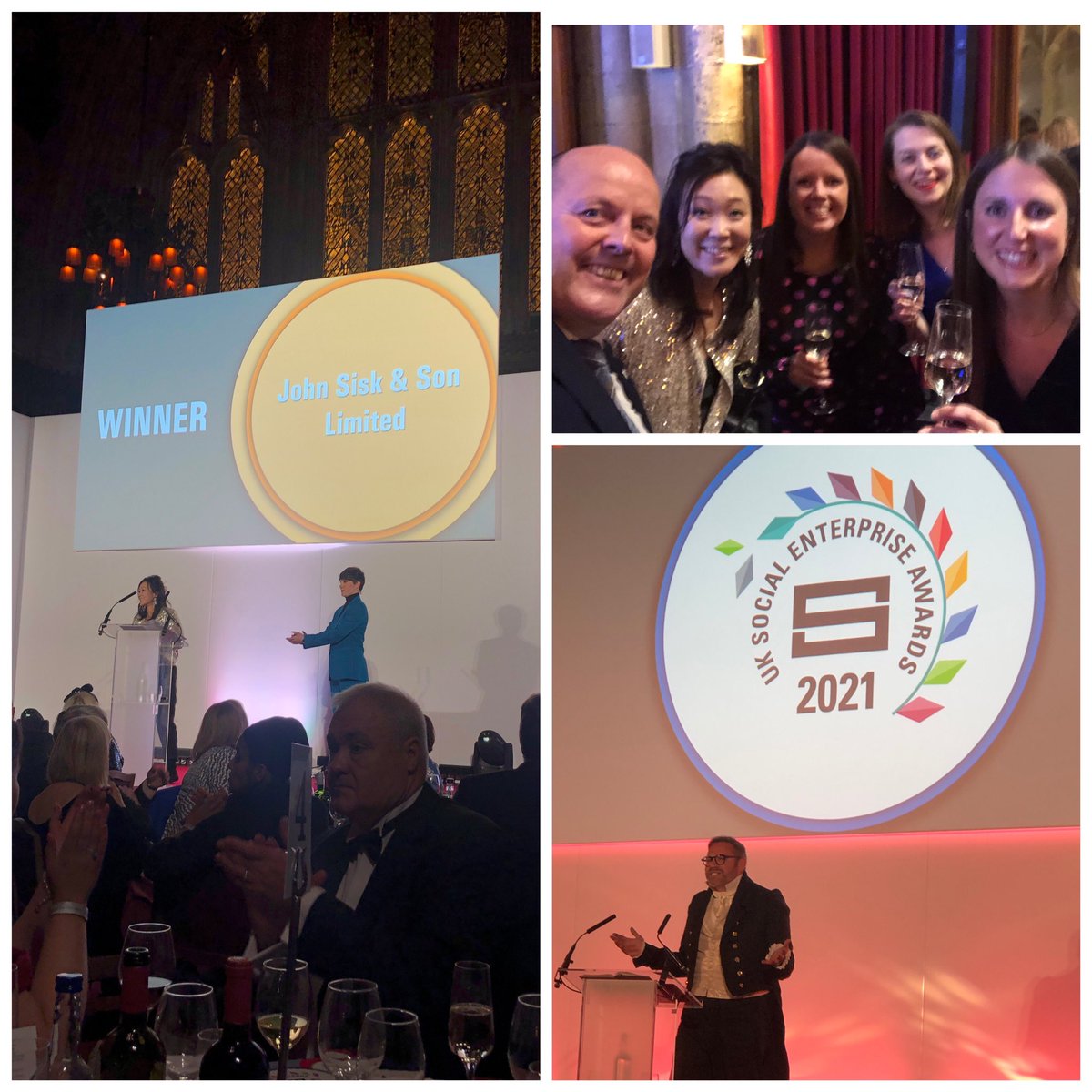 #PwCProud to have supported the #SocEntAwards21 congratulations @JohnSiskandSon winning the @PwC_UK market builder award and to the fabulous Yvonne from @BreatheAHR for women in social enterprise well done @peteholbrook @SocialEnt_UK @SchSocEnt