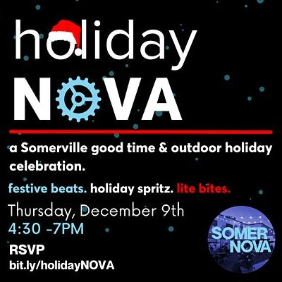 AllAbout02143's tweet photo. Santa Claus is coming to town! π
π He's makin the list, and checkin' it twice, but make sure he's got just what you need by visiting him at @Somernova02143's holidayNOVA celebration tomorrow night! πβ
#UnionSquareHolidayStroll #KeepSmallStrong #Loyal2Local https://t.co/OF7HYcxnY1