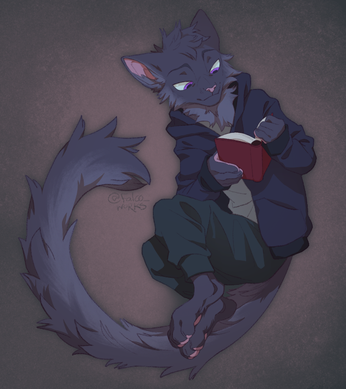 Falco_works's tweet photo. Cozy time... https://t.co/08tylPaE64