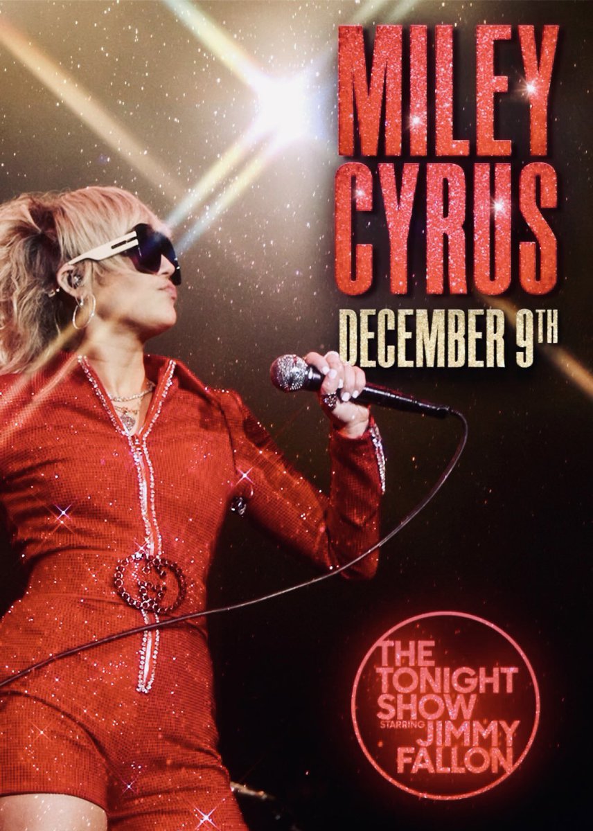 mileyworld's tweet photo. TOMORROW! @MileyCyrus on @FallonTonight @ 11:35pm E.T. ❤️ https://t.co/xAmfZzwPuX