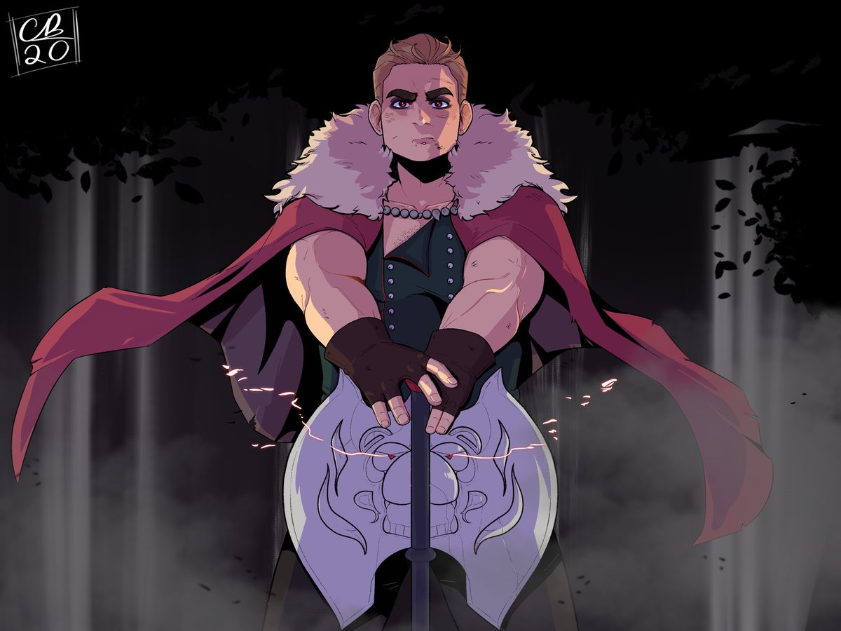 ceviantart's tweet photo. I’m realizing I’ve never posted this dnd character! This big guy was a blast. https://t.co/YOLtWiSxGN