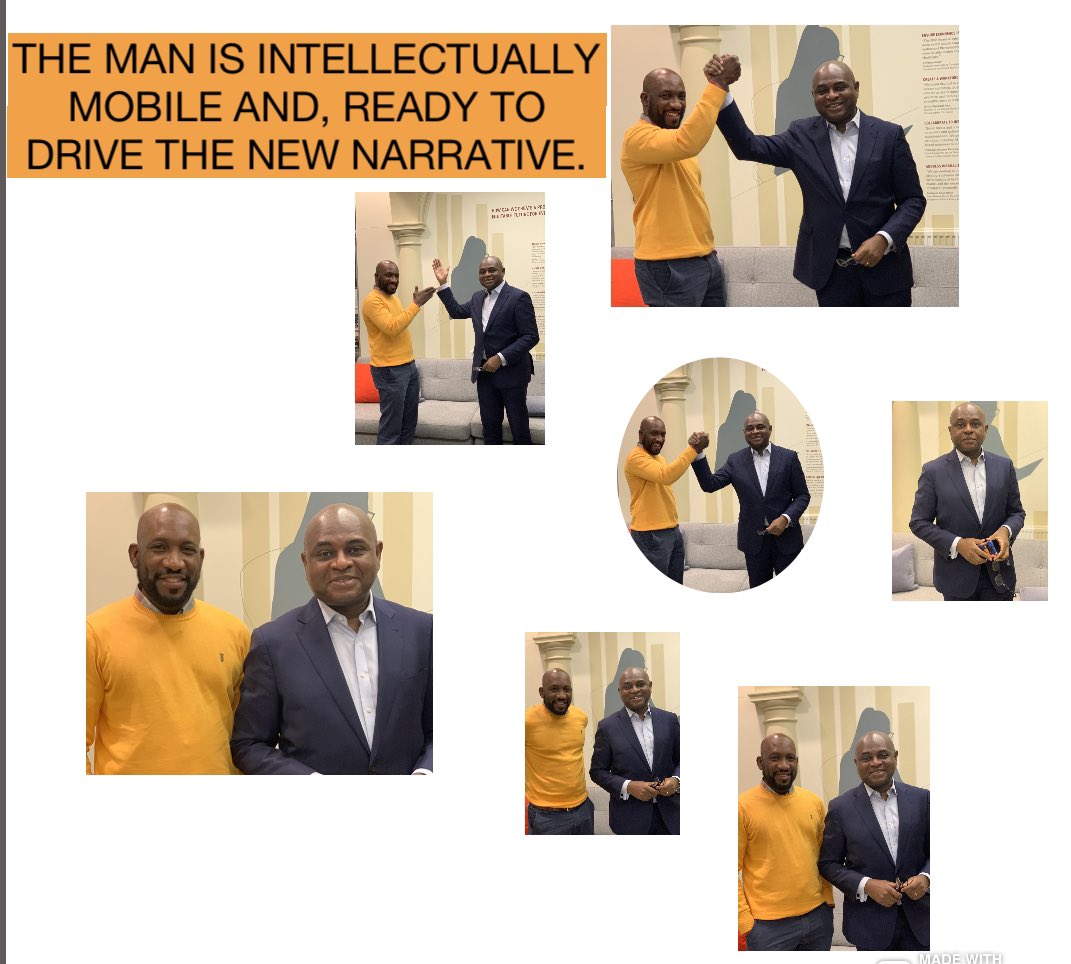 I was with my brother Prof. @MoghaluKingsley at the University of Oxford yesterday. The man is intellectually loaded. Nigeria will be missing it if we make another mistake by going to the old people’s home and get another kpekpeye, then the joke will be on us. #TheNewNarrative