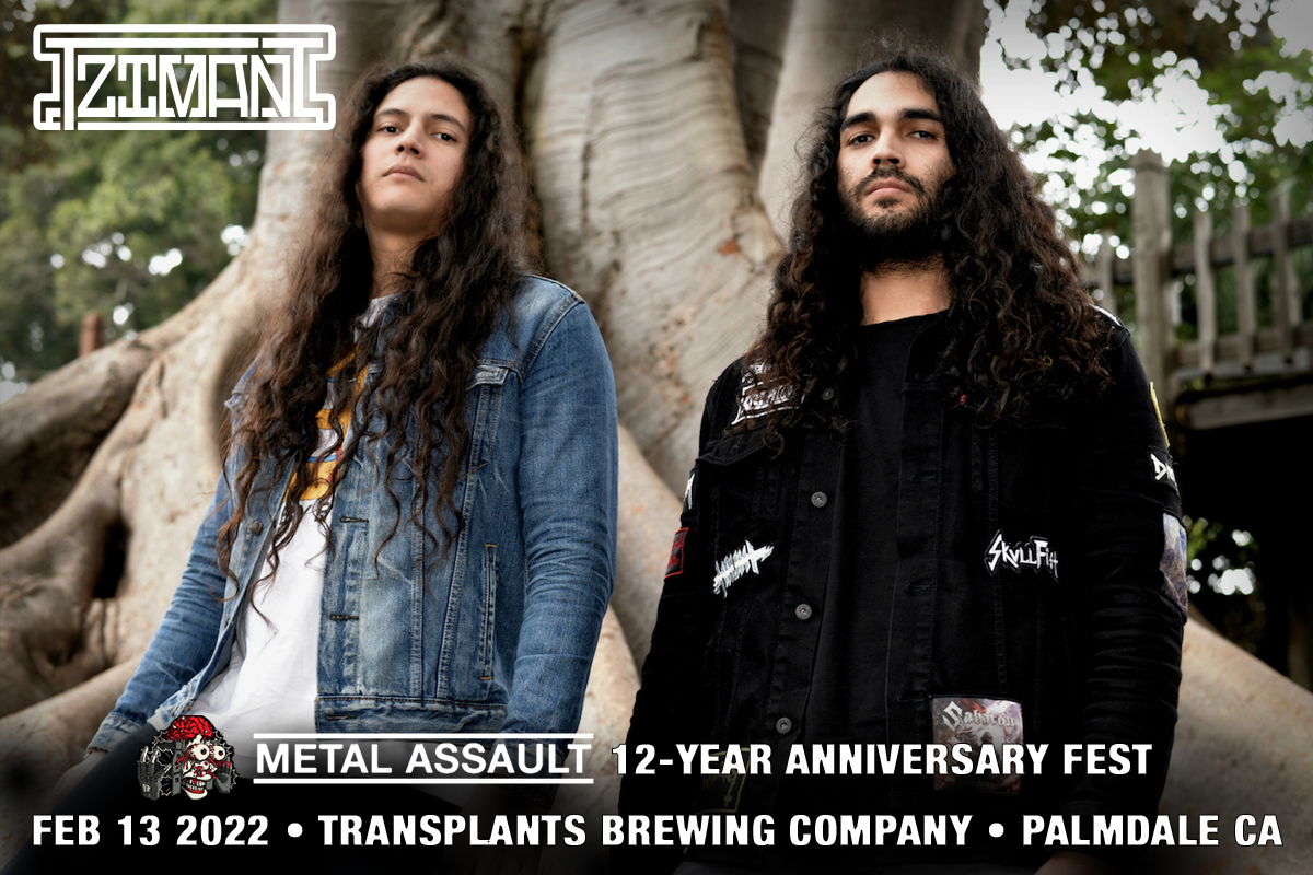 ⚡️ JUST ANNOUNCED ⚡️

San Diego hard rock / traditional metal duo <a href="/Tzimani/">Tzimani</a> will perform on day 2 of the MA 12-year anniversary fest, on Sunday Feb 13. Single-day tickets and two-day passes are now available via bit.ly/metalassault12 💯