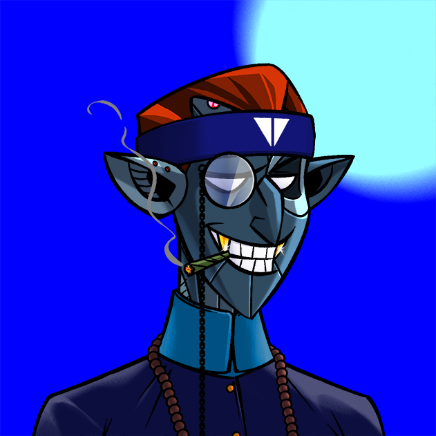 So <a href="/Avxry/">Avery</a> was telling me about <a href="/SVSNFT/">Sneaky Vampire Syndicate</a> then i find out its the same dev as <a href="/andymilonakis/">Andy Milonakis</a> Goat Soup!
Then Dev just gave me a 3eth Vampire! 

THANK YOU... it must be rare one. 

I think i need to legally say #Ad or something. But fr Thanks!