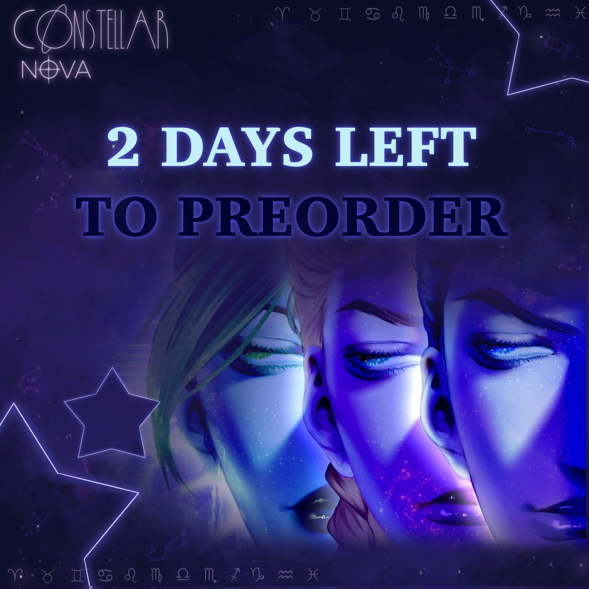 Constellar_Zine's tweet photo. 🌟 ANNOUNCEMENT 🌟

Only 2 days left to pre-order Constellar Nova! Get your copy today! https://t.co/aSJ5D0n6LA