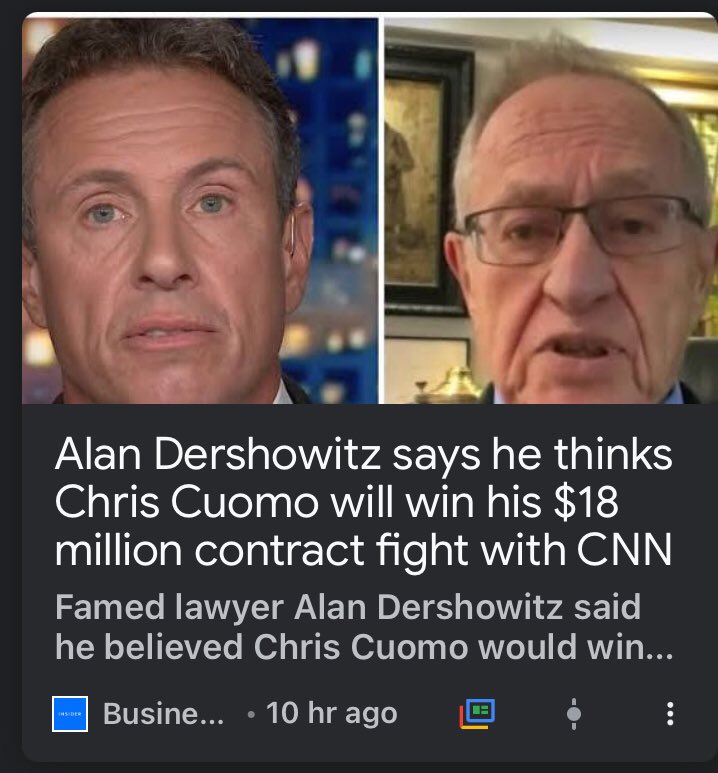 4TimothyRoberts's tweet photo. Business Insider: we asked a suspected pedophile and witness harasser for his expert opinion on Cuomo getting fired for being a dirtbag https://t.co/Feo2TiEtIH