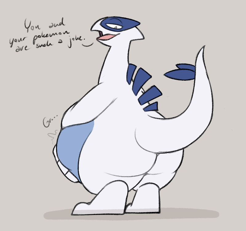 RT @HungryPhysician: Ahhh here is some Lugia #vore !! 