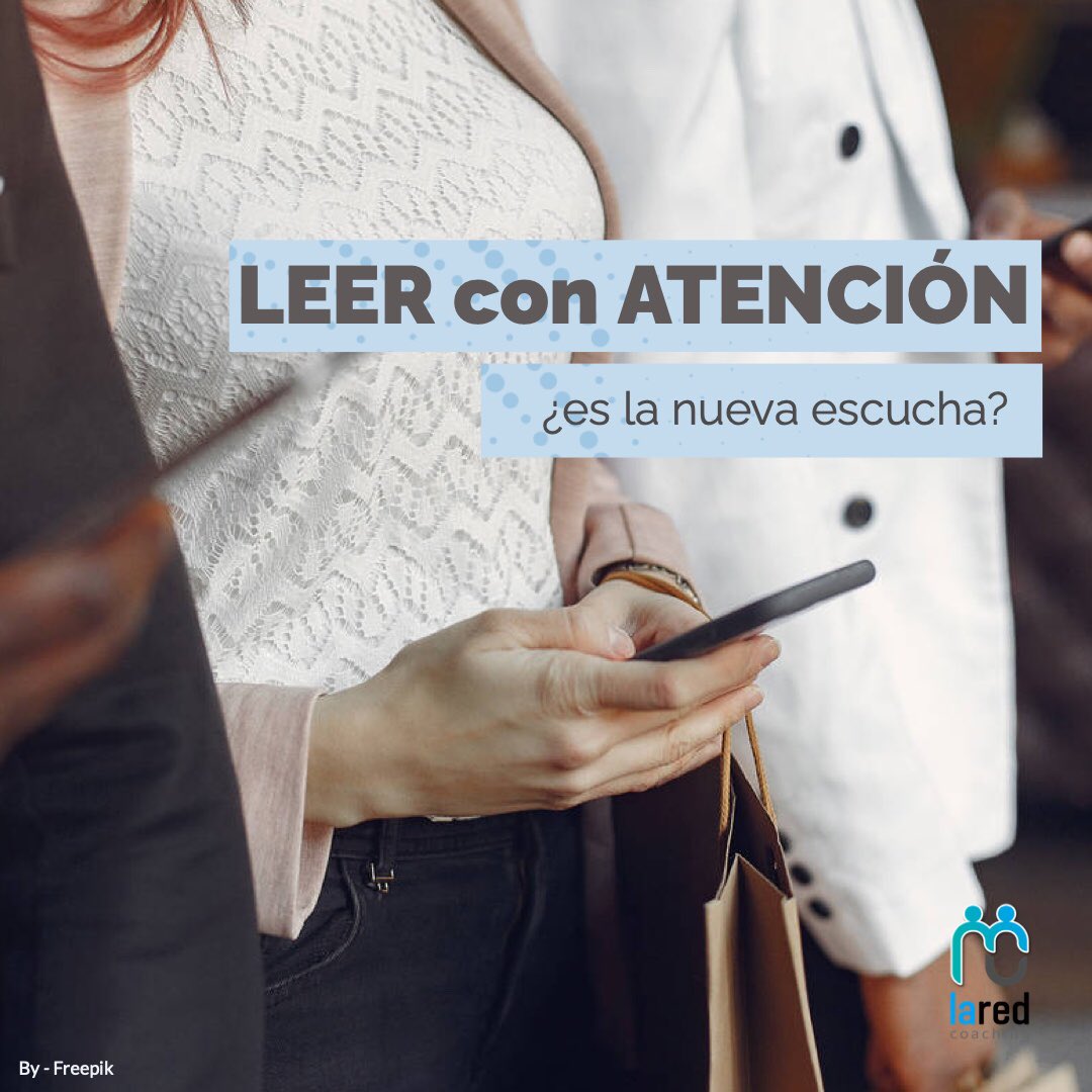 Laredcoaching's tweet photo. Nos comunicamos en gran medida en forma escrita, ¿será el 𝐥𝐞𝐞𝐫 𝐜𝐨𝐧 𝐚𝐭𝐞𝐧𝐜𝐢𝐨́𝐧 la nueva forma de escuchar?. 

¿Cuánto podemos perder si no nos entrenamos en las habilidades de escribir claramente y leer con atención? 

#escuchactiva #leerconatención #habilidades https://t.co/1pm0GCZGOa
