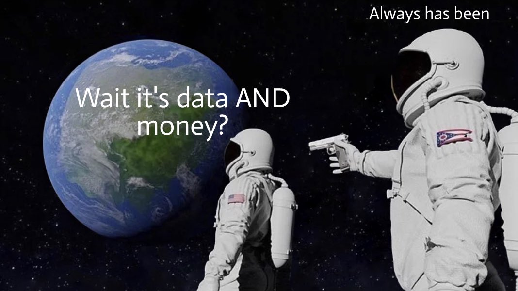 Pretty close, except they’re not mutually  exclusive.

#Bitcoin should always have been both.