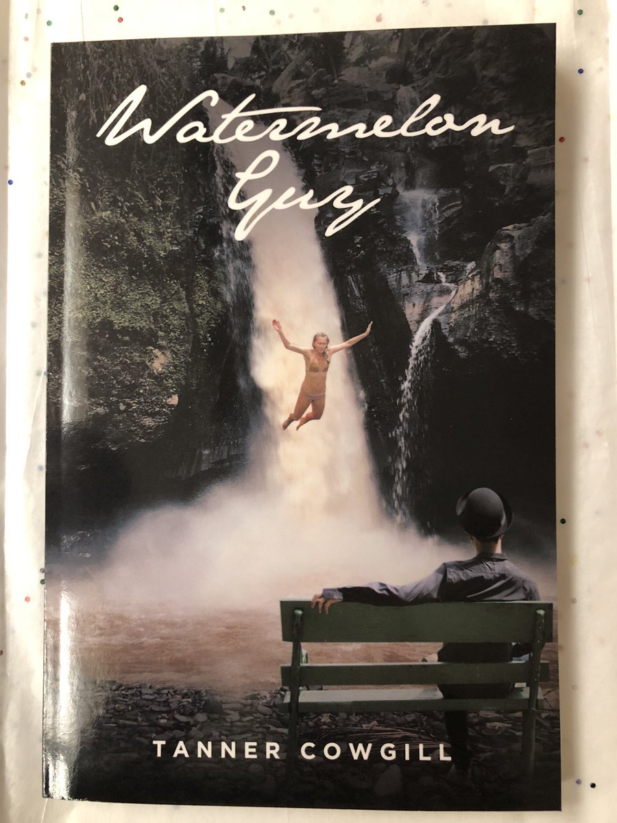 CowgillTanner's tweet photo. GUESS WHAT!? My debut novel Watermelon Guy is here!! Available to purchase on Christmas Eve at https://t.co/YmJMMn1zUS !! https://t.co/D2gT2qONQx
