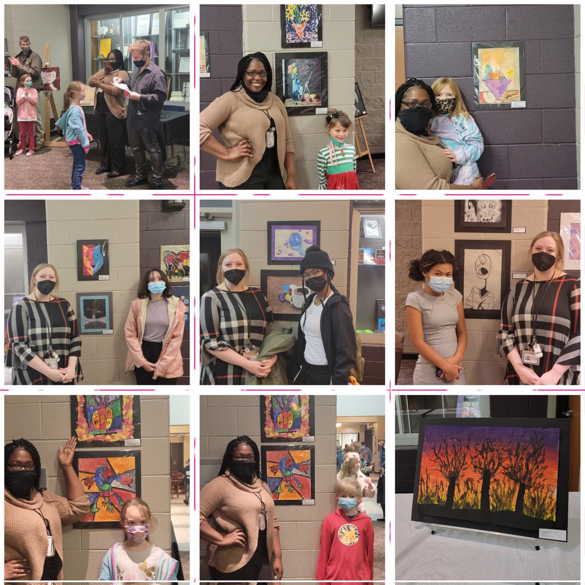AAAMiddle's tweet photo. Congratulations to the Academy HCS Superintendent's Artshow winners! We are so proud of you! You did a great job on your pieces. Thank you Ms. Bradford and Ms. Dare for working with our students! #ourbestalways #whyaaa @kitrisetorain @EvelynCoffey622 @HSVMagnet @HSVk12 https://t.co/wmETvjPveD
