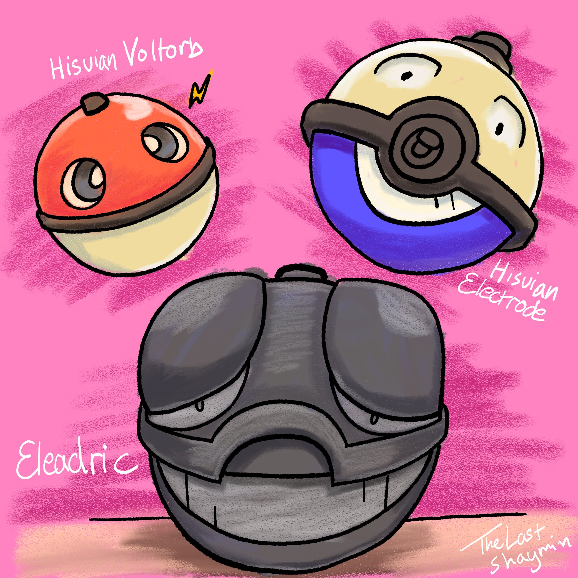 Phee on X: Hisuian voltorb electrode and heavyball evolution  confirmed??????????????????????  / X