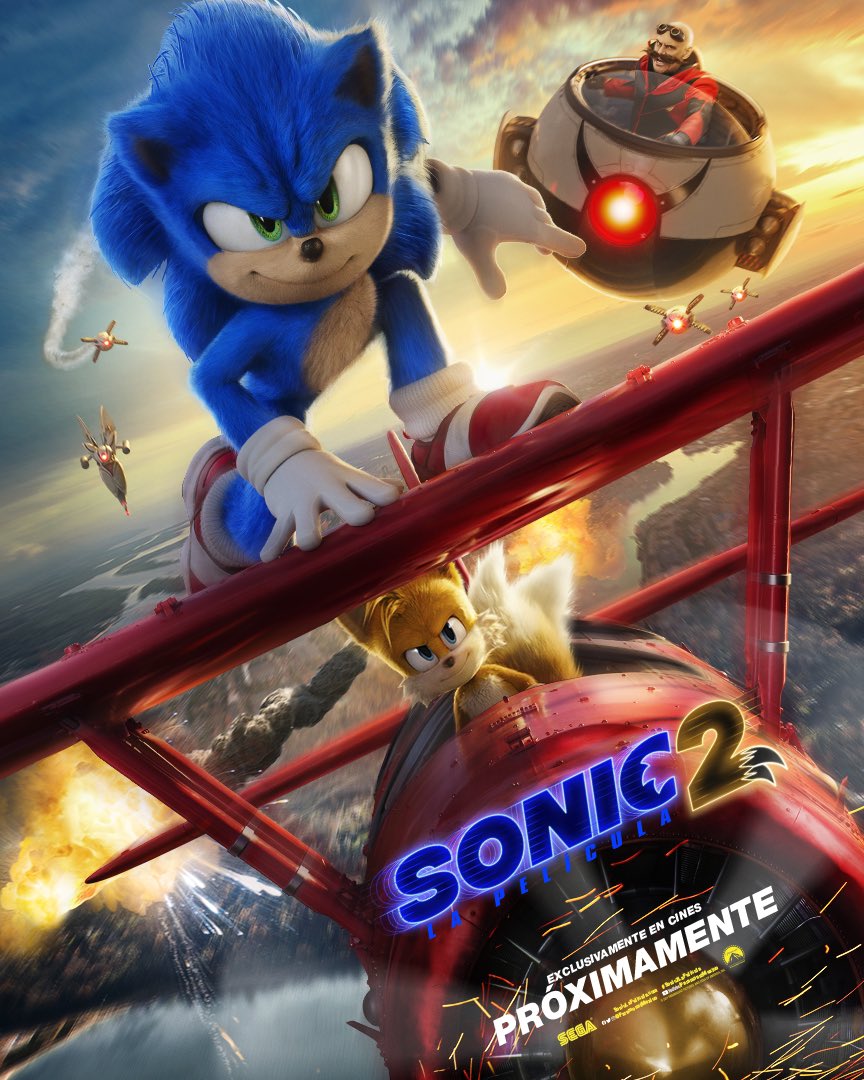 🔥 CONFIRMADO 🦔

¡Voy a ser nuevamente la voz de Sonic para la nueva película! No saben la emoción que me da. Mañana será la premiere mundial del trailer, y está DEMASIADO cool 😍🦔 #Sonic2LaPelicula @paramountmexico