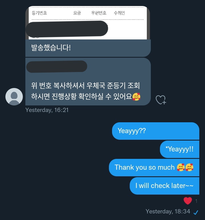 zhangruby_'s tweet photo. #byrubyupdate
Payment for Yeosang Birthday Cup, Yunho SG2021 ID, Seonghwa and Yeosang POC has been made to the seller.
Both seller also post out the items ππ Will update more when they arrive at the warehouse π₯° https://t.co/uGDDNX2nqM