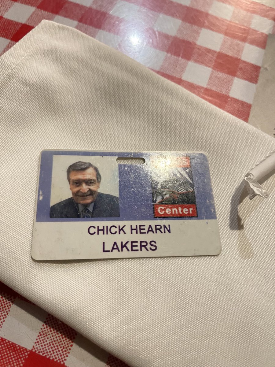 Yes…Stu still carries Chicks ID with him…How cool,huh?