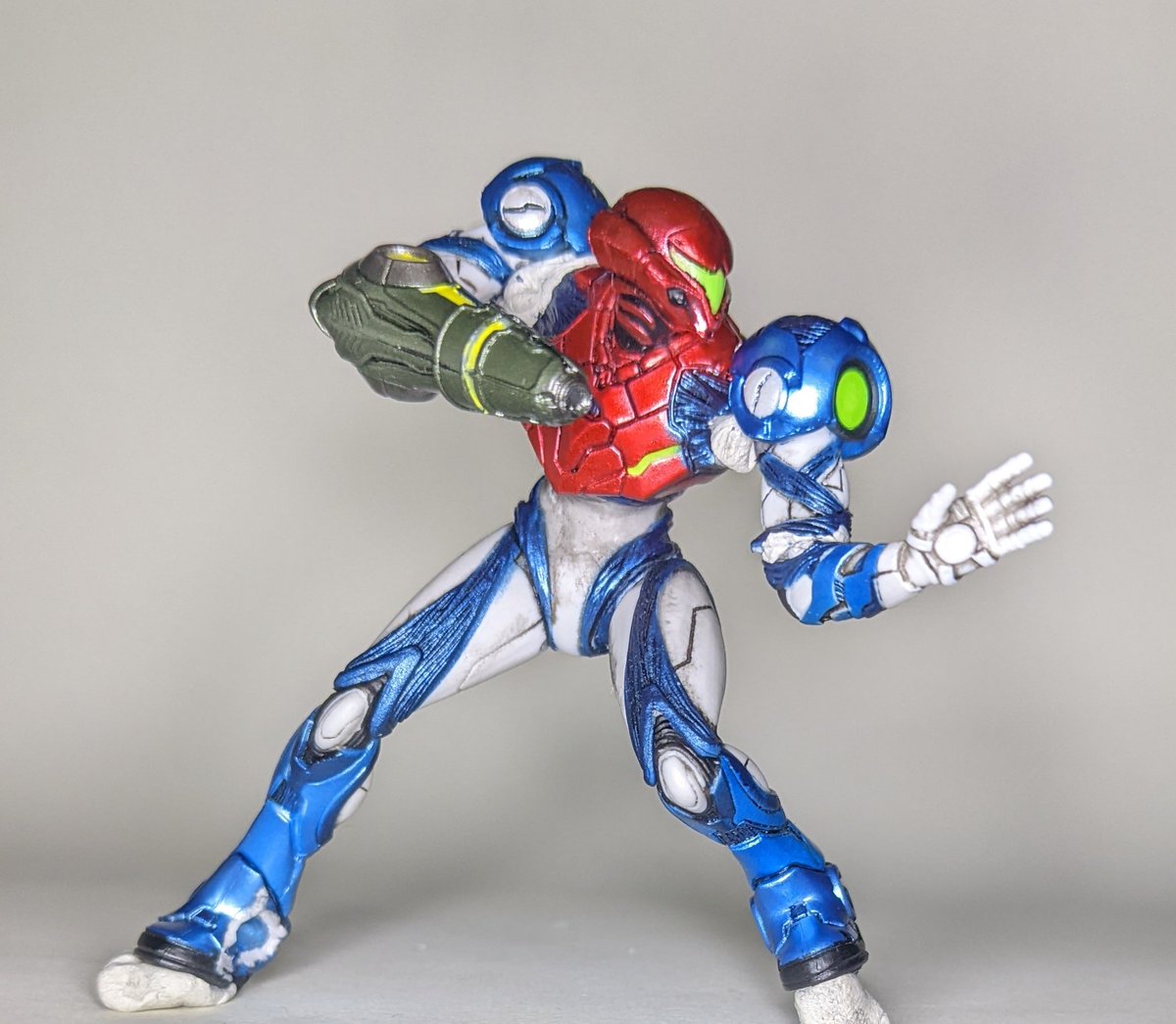 Charrette_Man's tweet photo. [WIP] Never heard about chozo-kata ?
#Metroid #amiibocustom #Charrcustomiibo https://t.co/5eaFfVOZ1G