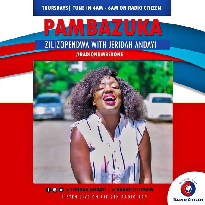 Ni wakati wa kuvuta taswira nyuma , Umeamkaje ? Karibu katika sifa na shukrani 
@JeridahAndayi
 <a href="/RadioCitizenFM/">Radio Citizen</a> 
#Pambazuka 
#Pambazuka 
#Pambazuka