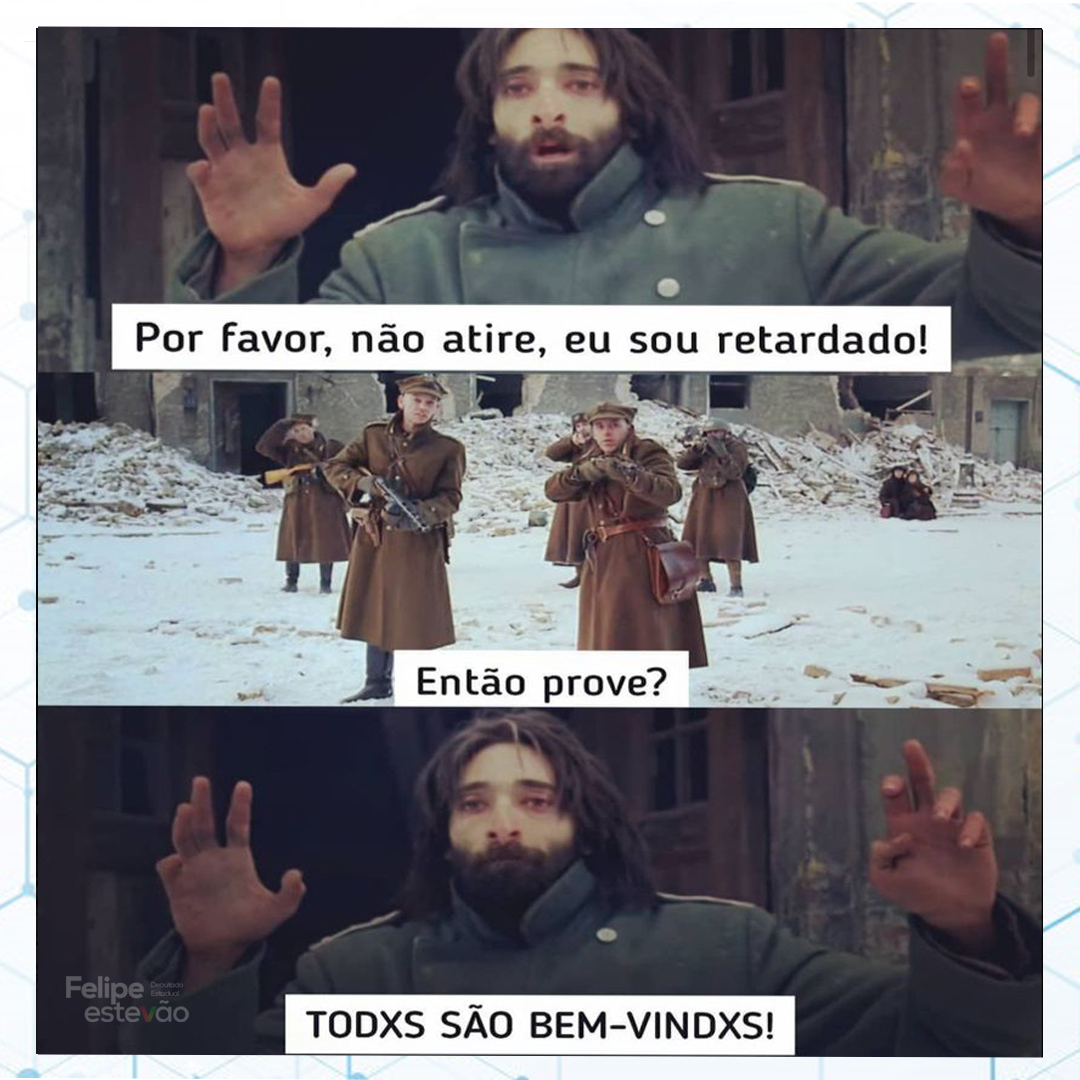 Eu fico me perguntando: onde essa palhaçada vai parar?

O resultado de Anos de governo petista promoveu a imbecilização até dos "universitários".

#Linguagemneutra #política #nãobinario #eusoudireita