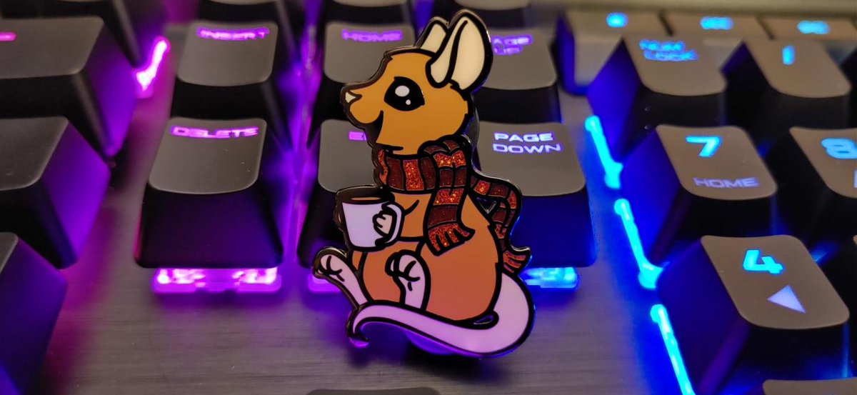 Received a tiny desk companion in the mail today!

Thank you mysterious stranger!