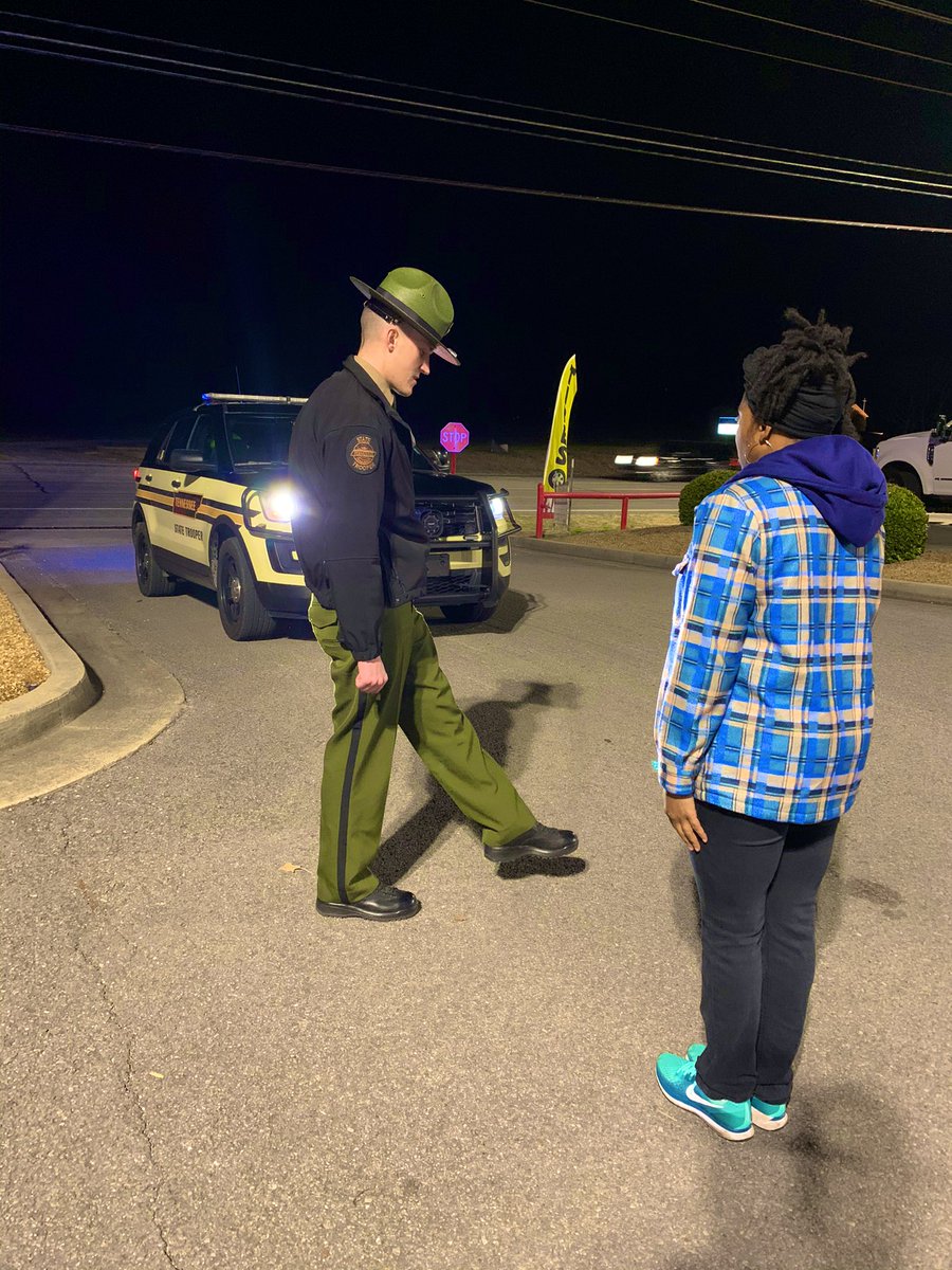 THPLawrencebur's tweet photo. Troop C’s newest member, Trooper Micah Keele, is out ensuring that motorists on our roadways are not impaired. #DriveSober https://t.co/AjXRQaOfH3