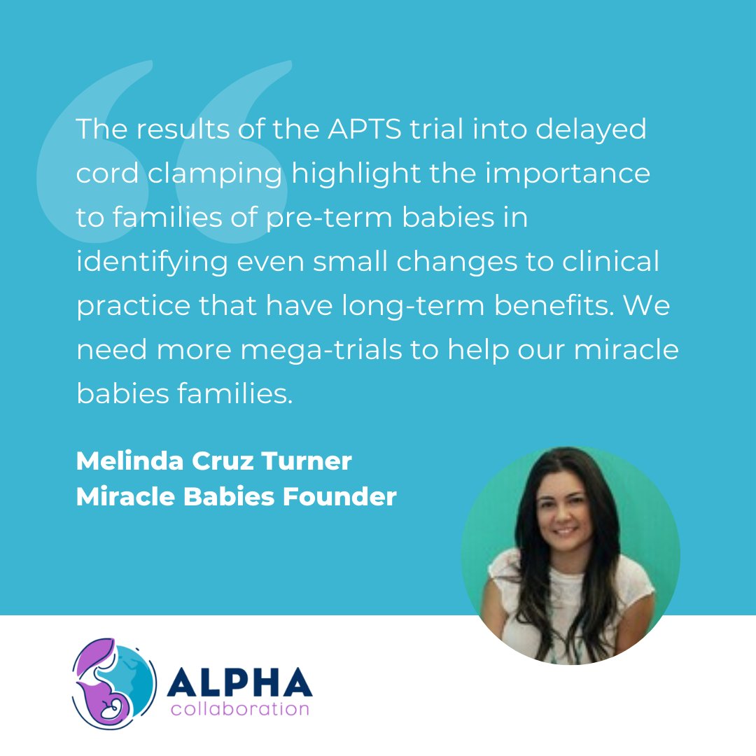alphacollab's tweet photo. Founder of @MiracleBabies @melinda_cruz on the publication of today's APTS study in @LancetChildAdol
 Learn more at https://t.co/63UqTcoIlR https://t.co/8fLWgfGYdW