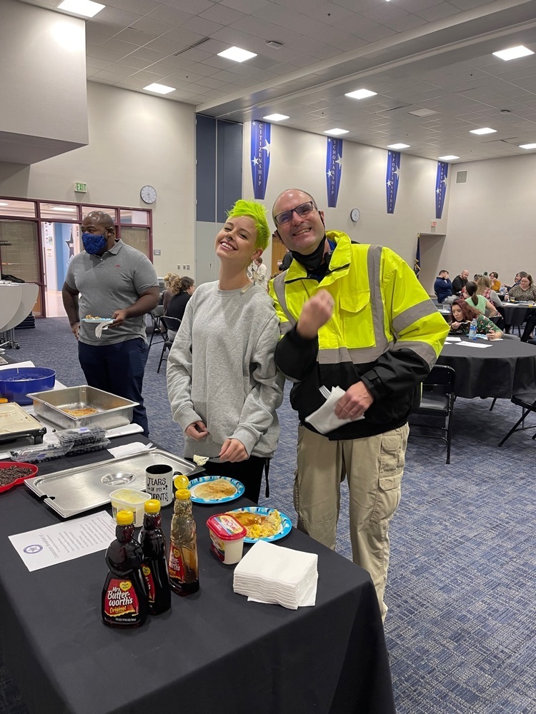 🥞🍳What a Wonderful Wednesday Staff Breakfast to get our day started! Our Ranger Family enjoying some time and togetherness! Pancakes and Breakfast Casserole can’t be beat. 🥞🍳