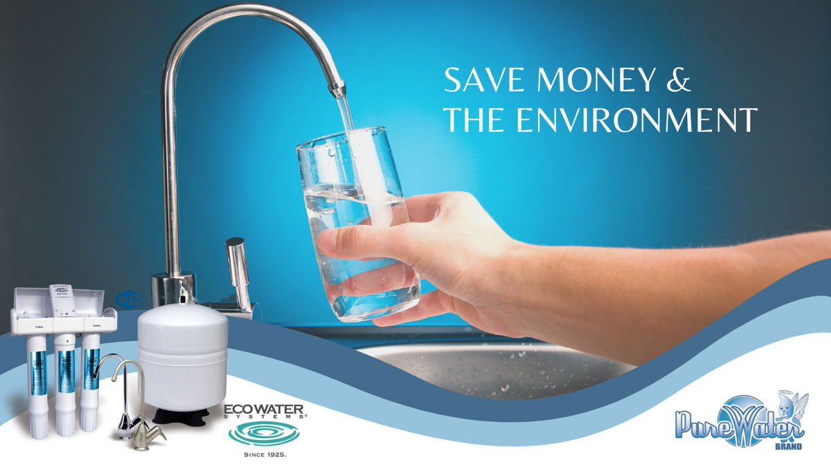 PureWaterYQG's tweet photo. Reverse Osmosis 🔄  is a perfect choice for those who likes the taste of #PureWater💧but want to save💰 &amp; the environment ♻️

✨ Enjoy the same quality as bottled water, without the cost and use of plastic!

👉🏻  Get yours locally with #PureWaterYQG

#yqg  #ReverseOsmosis https://t.co/0S0va4StrM