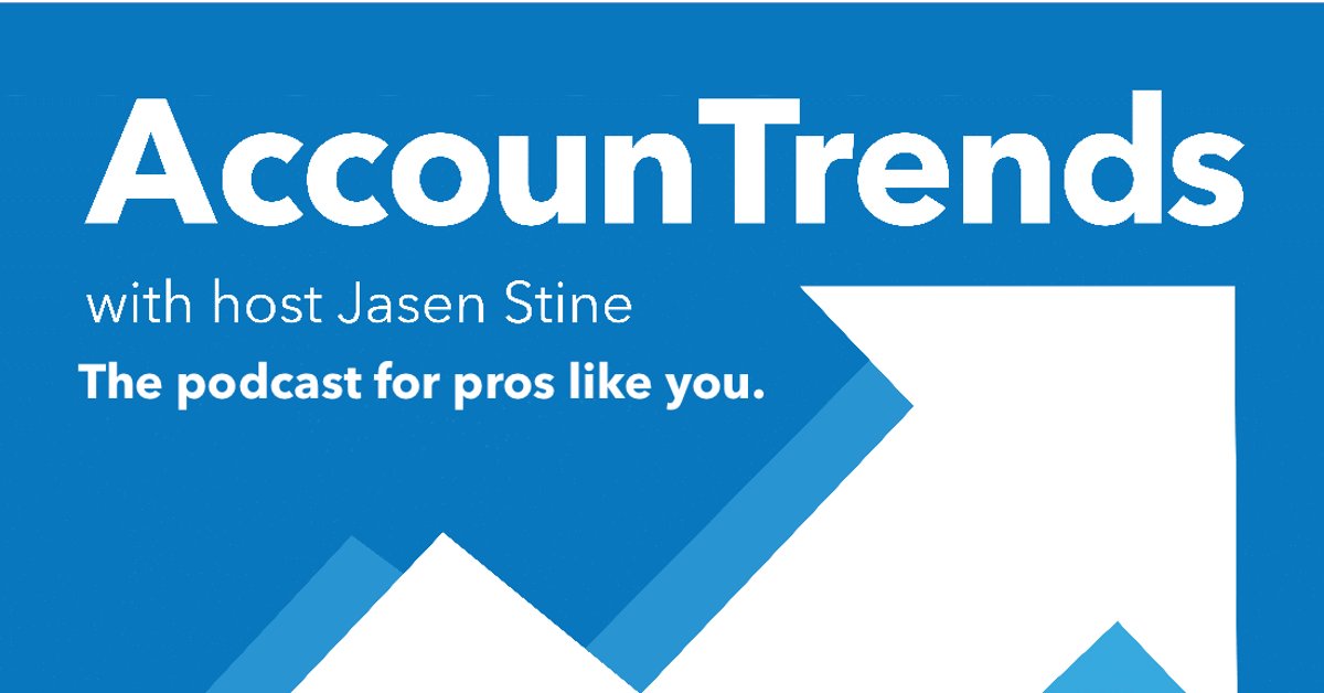 IntuitAccts's tweet photo. 🎙️ On the latest #AccounTrends podcast, @Jasen_at_Intuit and @DavidBergstein talk with @Rootworks CEO @DarrenRoot about advisory &amp; the secret to surviving the "Great Resignation." Listen here: https://t.co/x5rip7Nzok https://t.co/5Q3BNhoOM9